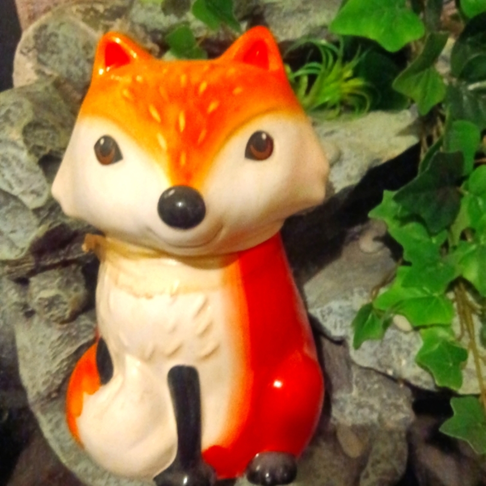 New Fox Cookie Jar
